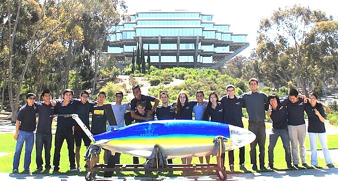 For the first time in UCSD history the human-powered sub team will compete internationally
