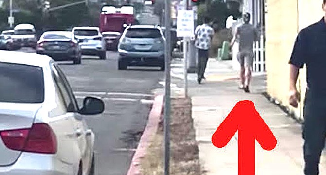 "He was getting up from the ground where his Bird scooter was and he began to walk away.”