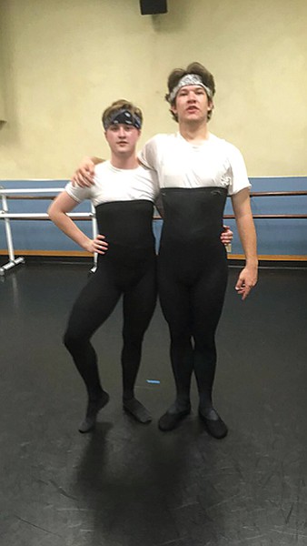 Will Boone, Joe Molenaar. On the stage of high school, like that of the ballet, you don’t broadcast to the audience if something goes wrong.