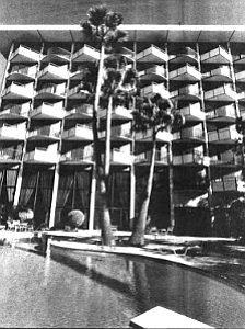 Plaza Hotel pool. “That hotel ran at eighty-six percent occupancy from 1976 through the 1980s,” says Buckner. “DePhilippis had a built-in trade of 400 people a day." 