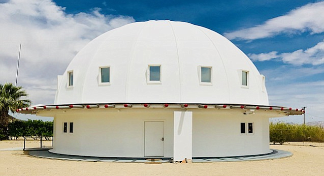 Ufologist George Van Tassel built the Integratron in Landers, CA (near Joshua Tree), supposedly following instructions provided by visitors from the planet Venus.