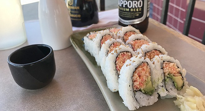 My Spicy California. Gateway sushi, but at $3.50 what’s not to like?