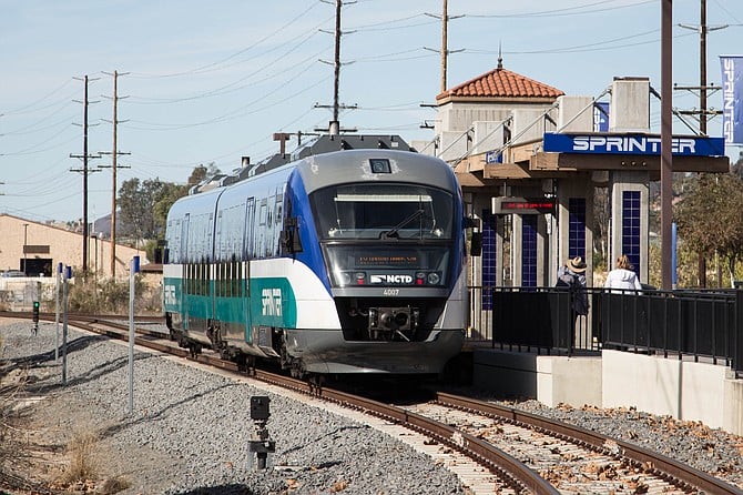 NCTD has a maintenance team that maintains 60 miles of rail up to the Orange County line (Matt Topper: matt@pinbot.org)