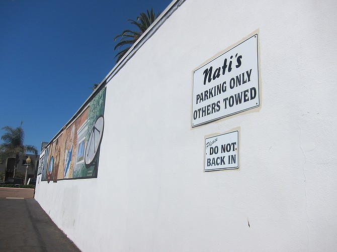 All others will be towed.