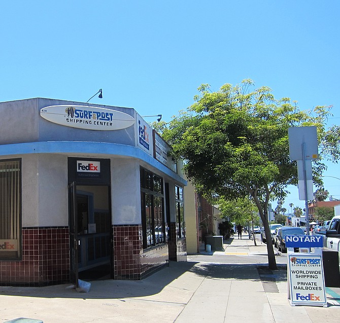 Donovan's Pacific Beach "office."