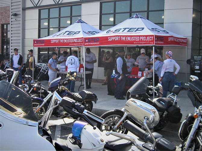 STEP set up at El Cajon Harley-Davidson