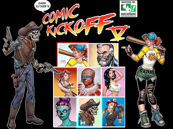 Hero Initiative Comic Kick-Off at Basic Bar & Kitchen on Wednesday, July 18