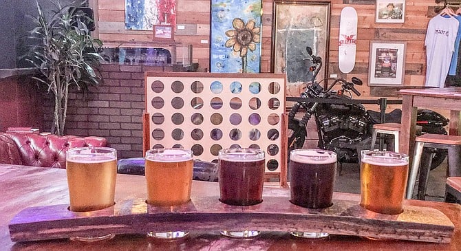 Games, motorcycles, artwork, music, and more for the Oceanside community at Legacy Brewing