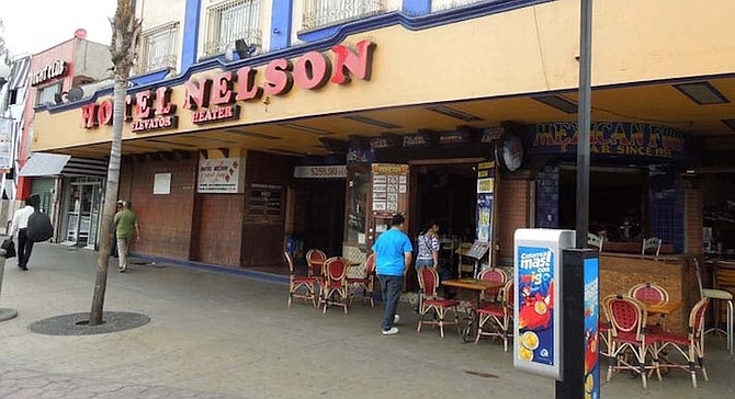 Nelson Bar at Hotel Nelson on Revolucion
