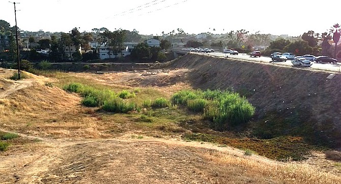 The land in question abuts Famosa and Nimitz Boulevards along Point Loma's entryway from the north