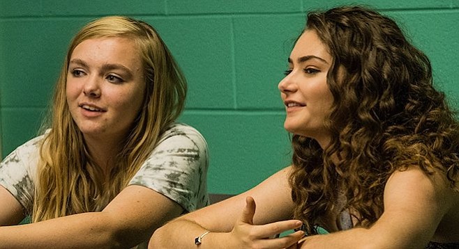 Relive 8th grade with Elsie Fisher and Emily Robinson.