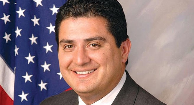 The second largest defense kitty was amassed by then-city councilman Ben Hueso.