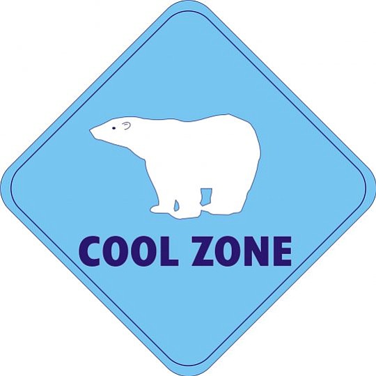 115 air-conditioned buildings have cool zone logos.