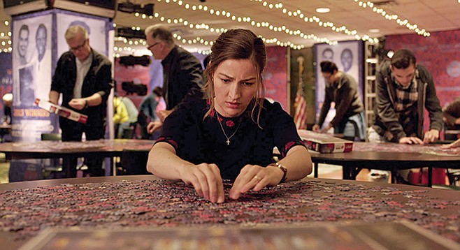 Puzzle: Kelly Macdonald strives to make things fit.
