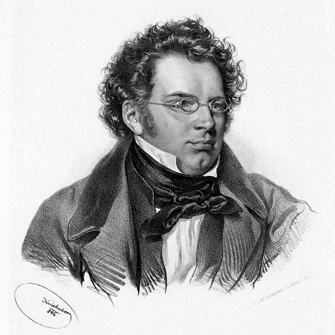 Franz Schubert wrote over 300 songs.
