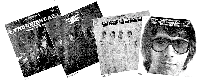 Albums from 1967, Spring, 1968, Fall, 1968, 1970