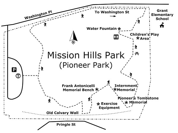 MISSION HILLS PARK (PIONEER PARK) Map