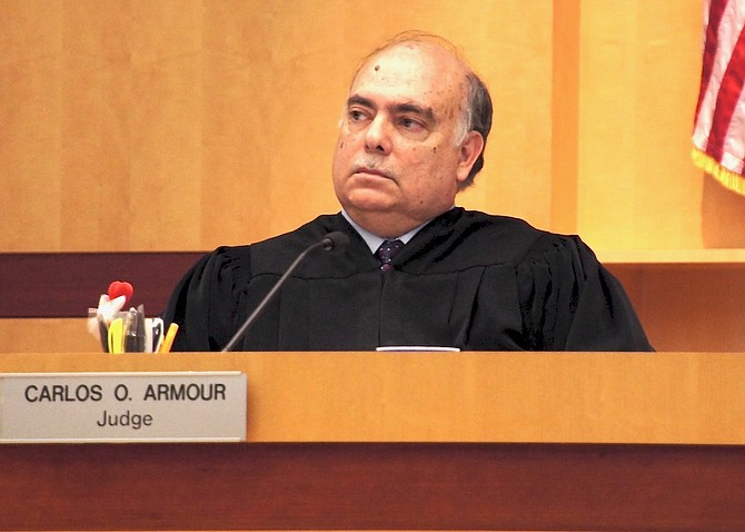 Judge Armour has admonished the defendant for his sarcastic comments, during the trial.