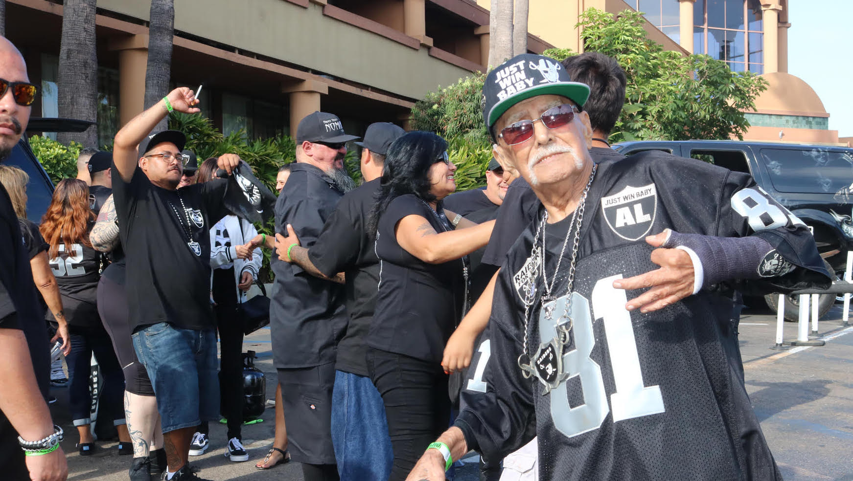 Just Won a Crazy Game, Baby! Raider Fans Debut in Vegas - WSJ