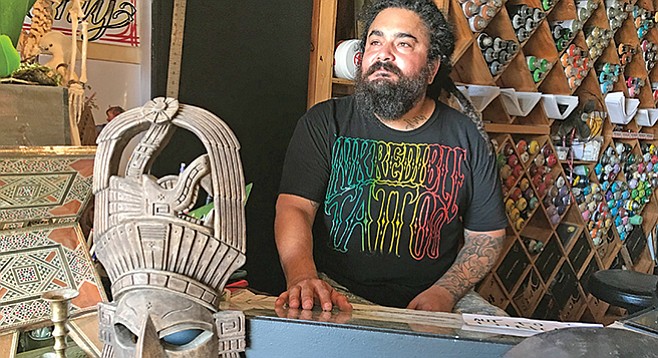 René Perez. Tattoo artist next door remembers his dad telling gold tales from The Owl