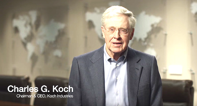 Charles Koch. "Our contacts at the Koch Foundation gave us complete independence to run the program the way we saw fit."