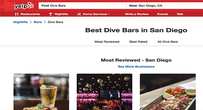 Yelp's Best Dive Bars