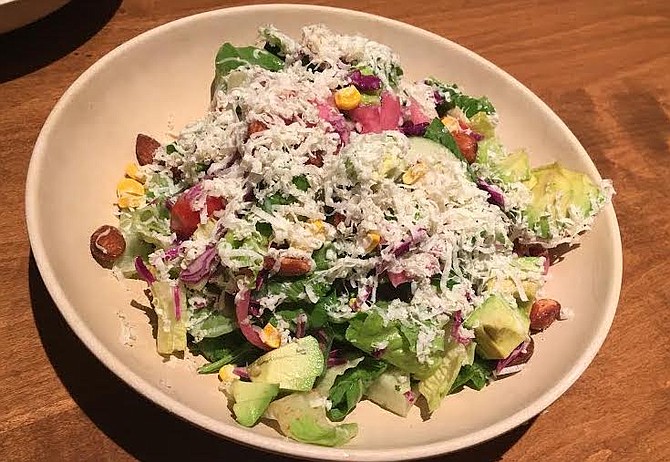 Skinny Cobb salad