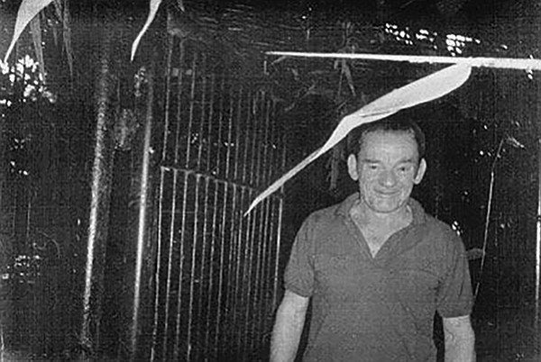 False photo of Carr in Laotian prison