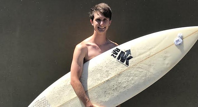 Isaac Lickona: “I surf Mission, Scripps, and Black's."