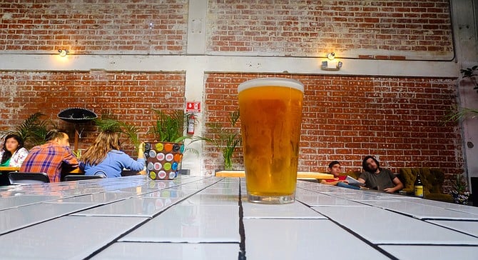 The stylish Telefónica Gastro Park is home to the first San Diego craft brewery in Tijuana.