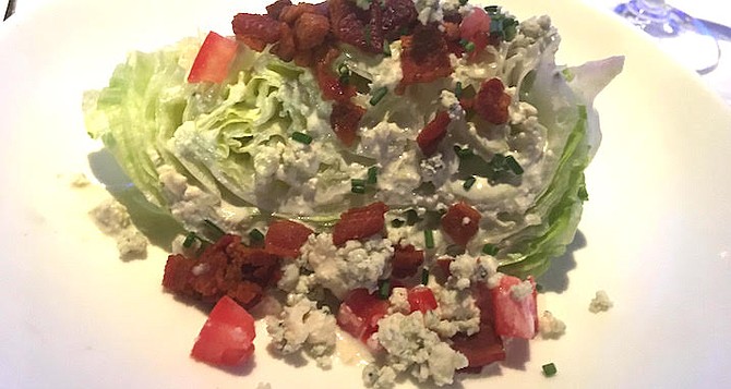 It’s hard to say no to a good wedge salad.”