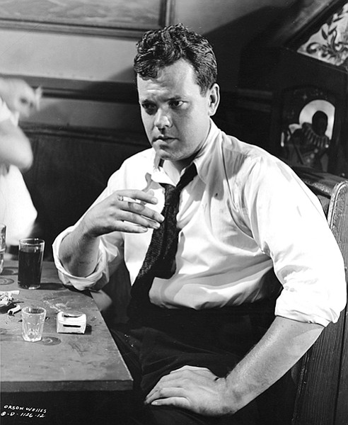 Adam Parfrey had a big mop of black hair and looked rather like Orson Welles (above) in The Lady from Shanghai, so you couldn’t miss him.