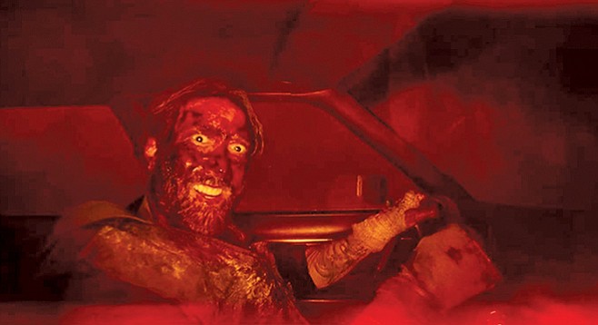 Cage uncaged in Mandy.