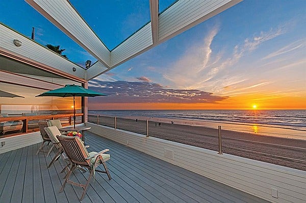Jenny Craig probably watched similar sunsets from this very deck.