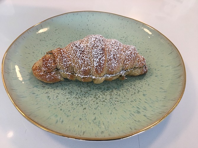 The Pistachio Croissant is a wonderful blend of sweet and savory.