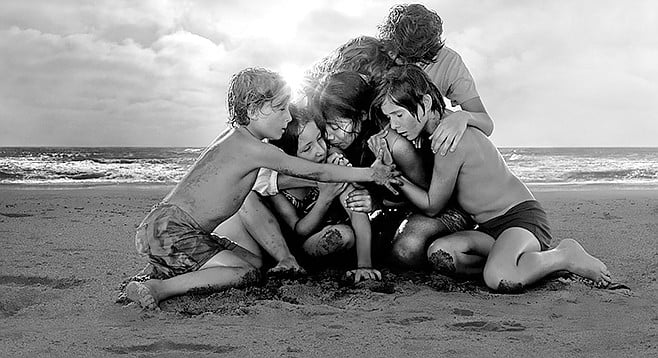 Roma: Signature pose from Alfonso Cuarón’s Oscar-bound trip down memory lane.
