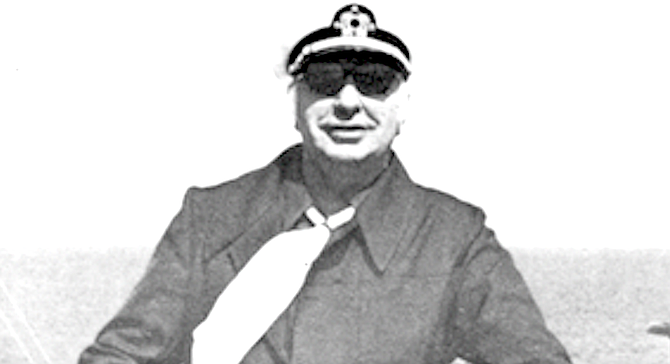 L. Ron Hubbard. “Ron looks to the future with the sea org, ”