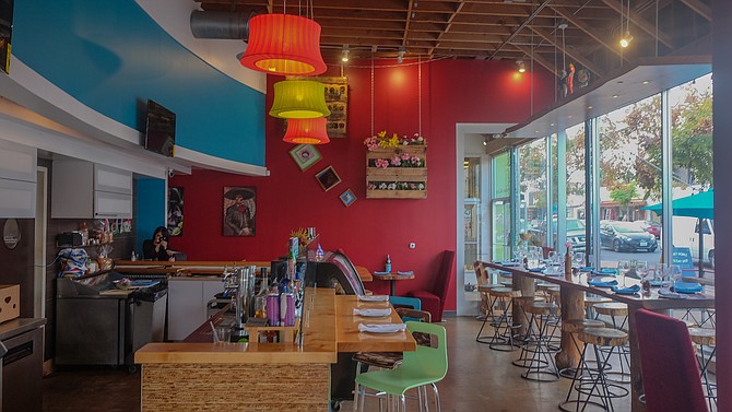 A bright fast casual dining room for quality Mexican dishes