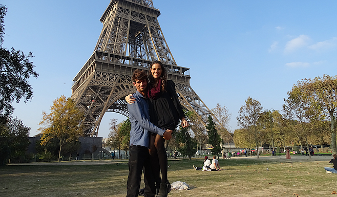 Obligatory Eiffel Tower shot in Paris.