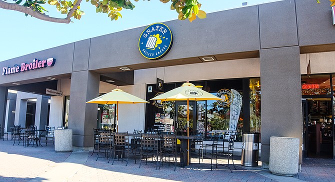 The Grater Grilled Cheese shop in Mission Valley