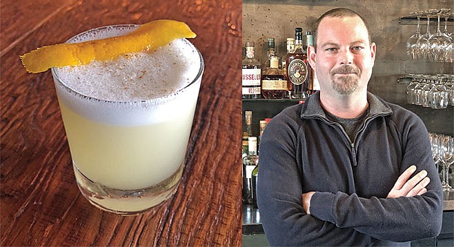 “Orange plays well with mescal,” says Colin Berger. “I wanted to figure out how to use it as a sweetener.