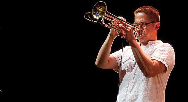 Cuong Vu opens the New FONT West trumpet festival on January 20 at the Athaneum.