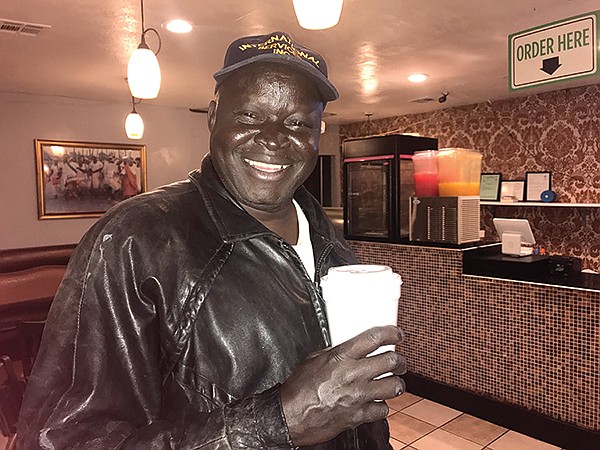 Peter Wani, coffee fan