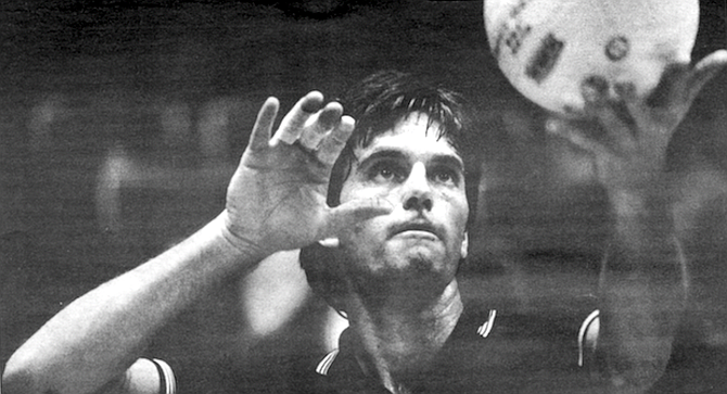Paul Sunderland is one of the top ten volleyball players in the United States. - Image by Craig Carlson