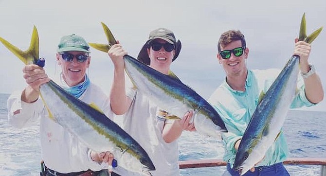 Yellowtail reported caught by anglers aboard the Pacific Queen 1.5-day Baja trip