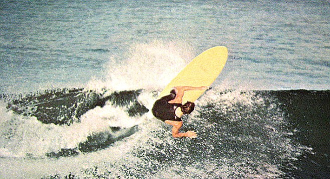 Mini Simmons: A short twin fin modeled after the surfboards of 1950s board builder, Bob Simmons, who drowned near Windansea Beach.