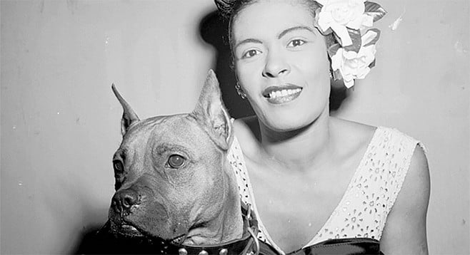 Billie Holiday was a hepster with a dog named Mister