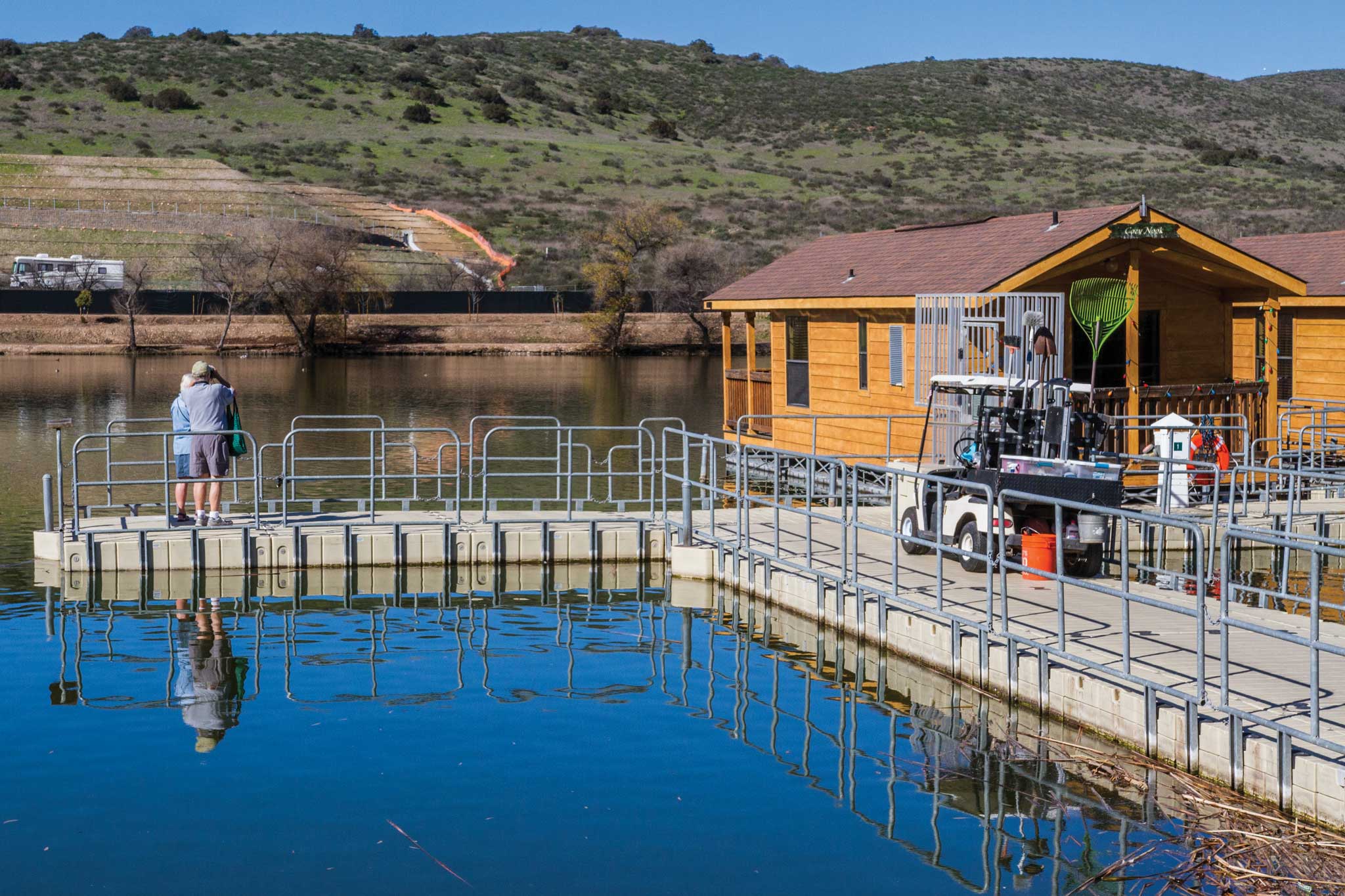 Photo Santee Lakes Offers Cabins Along With Rv Campsites San