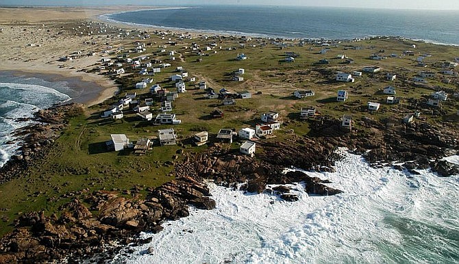 Cabo Polonio from above.