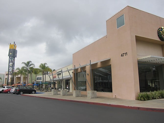 Lots of empty storefronts in Clairemont Square.